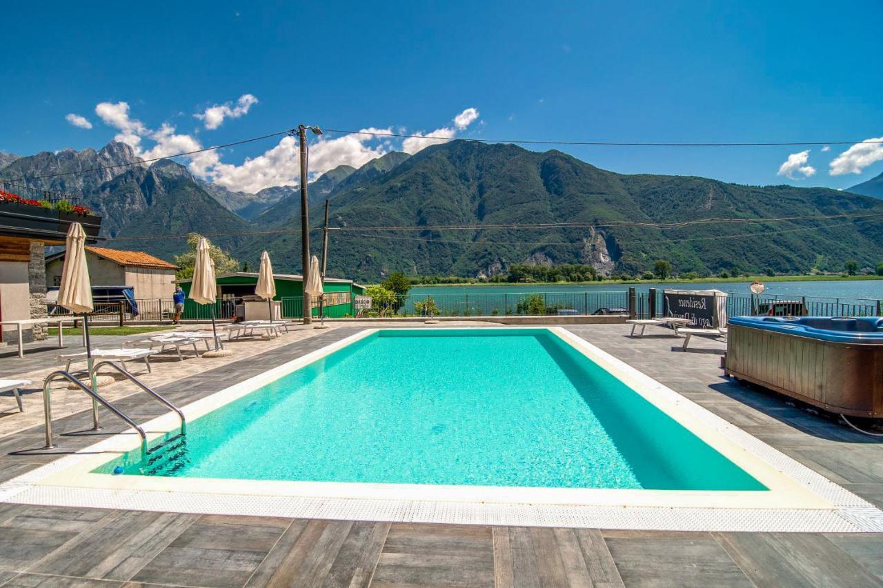 Dascio Dolce Ferienwohnung Panorama Balkon Am See Esterno foto