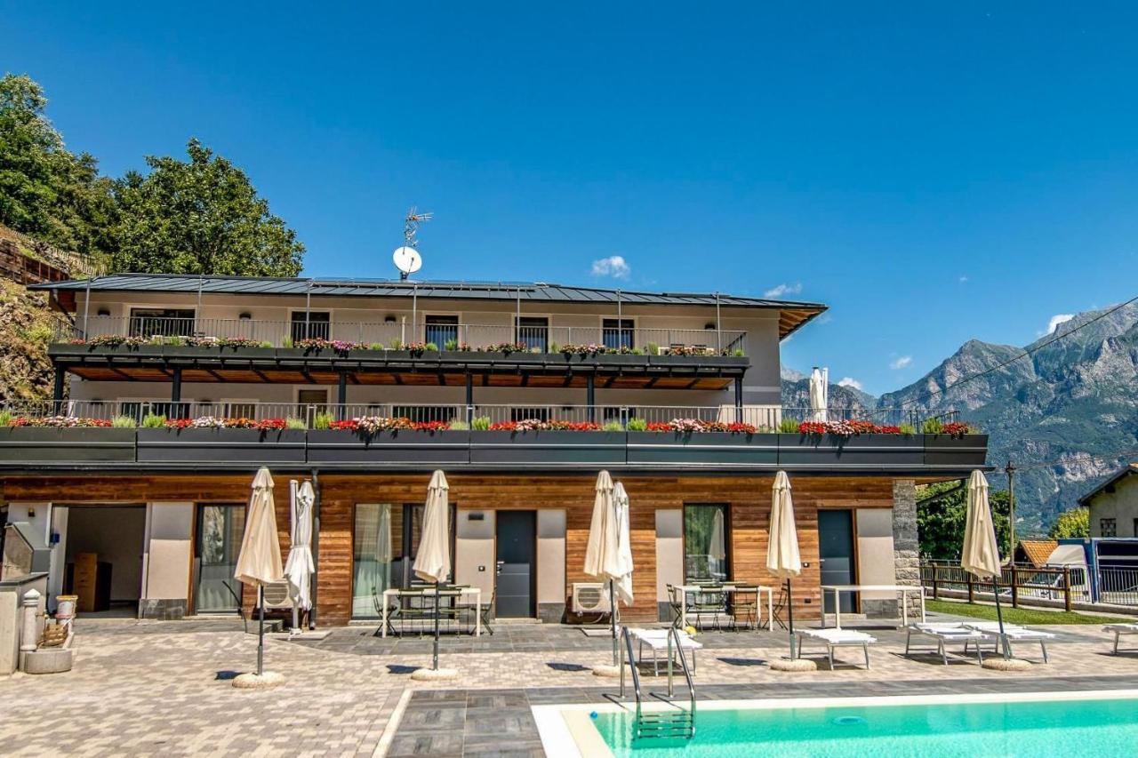 Dascio Dolce Ferienwohnung Panorama Balkon Am See Esterno foto
