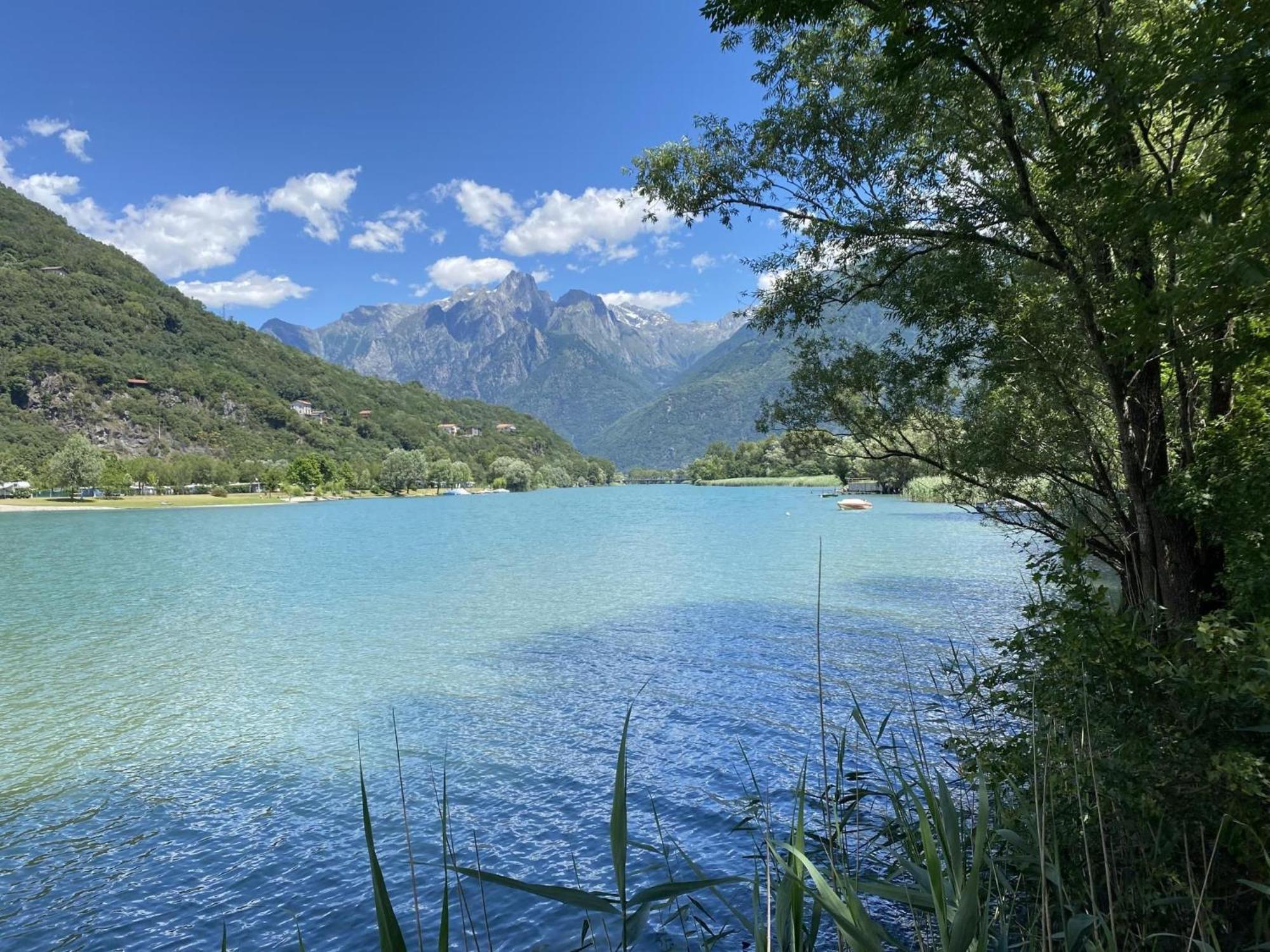 Dascio Dolce Ferienwohnung Panorama Balkon Am See Esterno foto